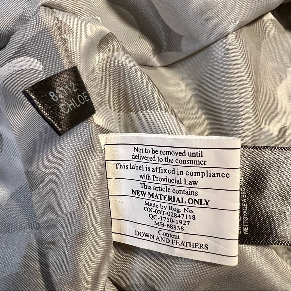 FERA Women’s Chloe Camo Down Ski Winter‎ Snow Parka Hooded Zipper Jacket Size 10 - Picture 14 of 16